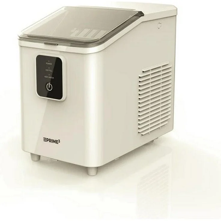Prime3 SIM31, Eiswürfelbereiter mit 120 W Leistung und 1,7 L Kapazität, Silber