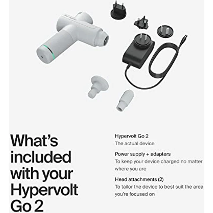 Hyperice, Massagepistole, Hypervolt Go 2.0 – Bild 6