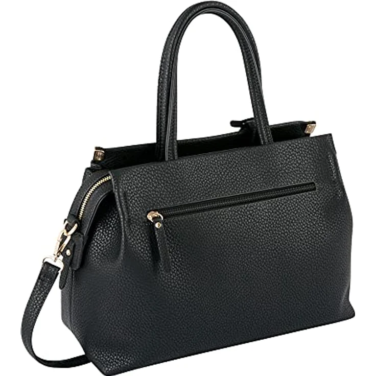 Gabor Handtasche aus Kunstleder, Schwarz, elegantes Design mit viel Platz für Kleinigkeiten – Bild 4