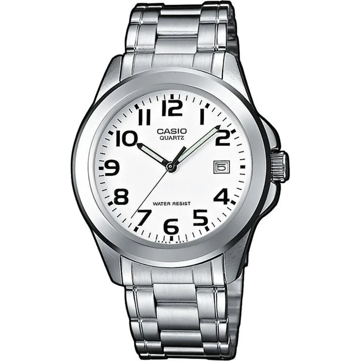 Casio Armbanduhr MTP-1259PD-7BEG Weiss, Analoguhr, 42.20 mm