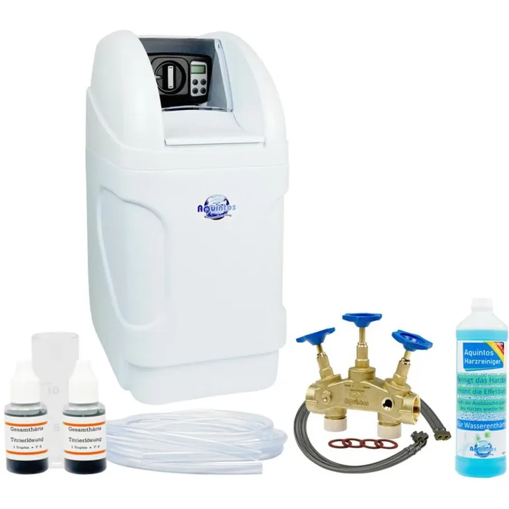 Aquintos MKB24 Wasserenthärtungsanlage, 2160 Liter Kapazität, für 1-3 Personen, inkl. Set 3