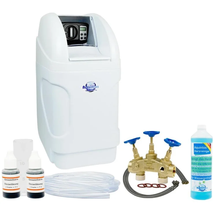 Aquintos MKB24 Wasserenthärtungsanlage, 2160 Liter Kapazität, für 1-3 Personen, inkl. Set 3
