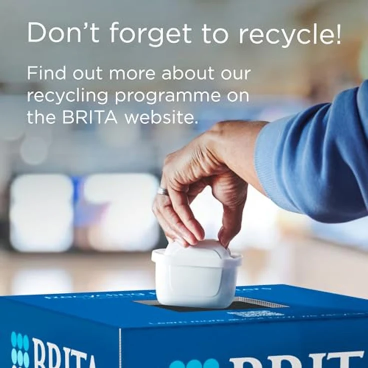 Brita Wasserfilter, passend für alle Wasserfilterkannen, effiziente Filtrationstechnologie – Bild 11