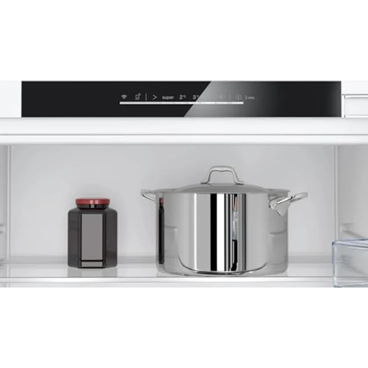 Neff N 50 KU1212FE0, Unterbau-Kühlschrank mit 134 l Nutzinhalt, energiefreundlich (E), Flachscharnier, vollintegrierbar, 35 dB Geräuschentwicklung – Bild 2