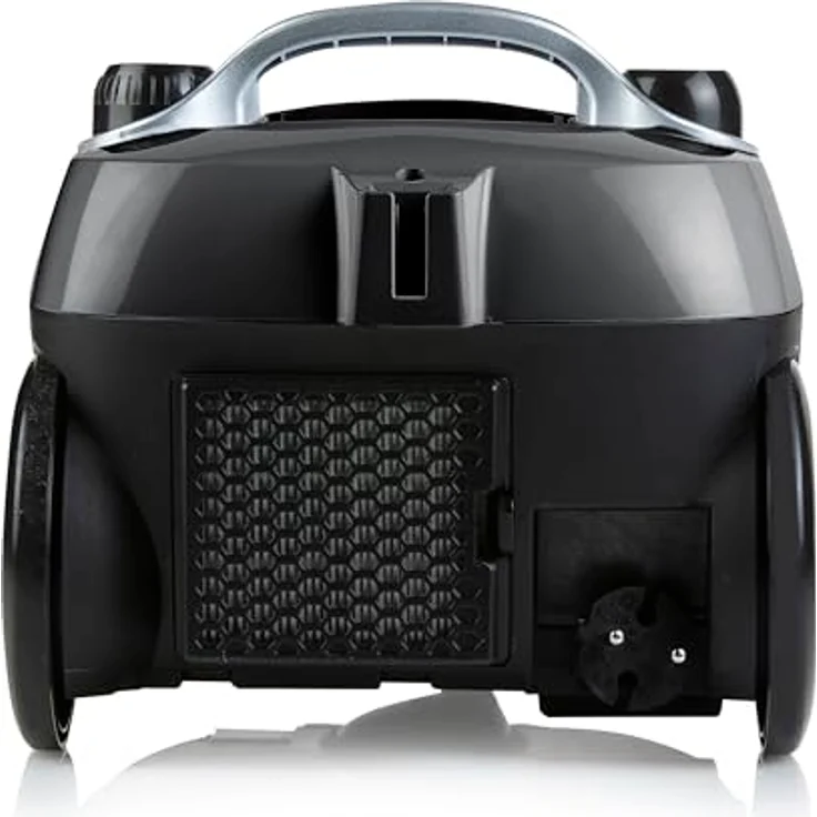 Domo DO1033S Bodenstaubsauger mit Beutel, 450 Watt, HEPA-Filter, schwarz – Bild 3