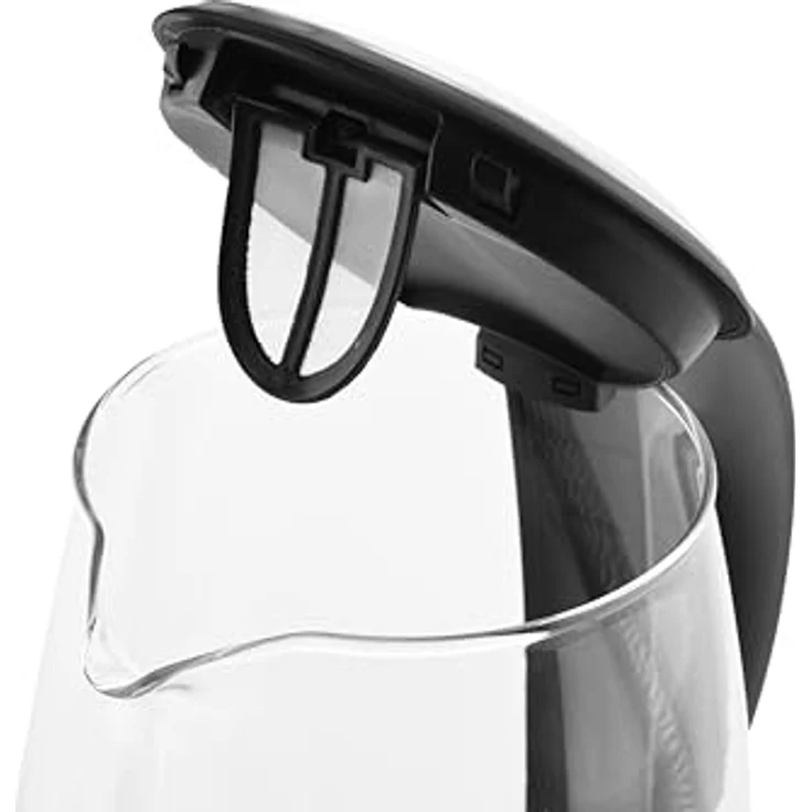HYUNDAI ELECTRONICS VK 745, Glas Wasserkocher mit 2.200 W, 2 Liter, Innenbeleuchtung, Überhitzungsschutz, Wasserstandanzeige – Bild 3
