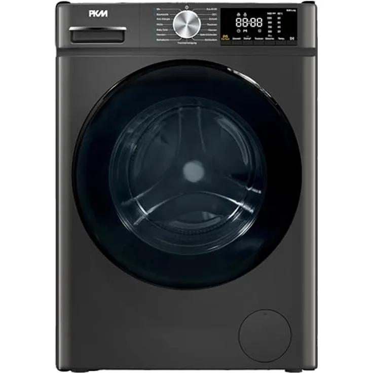 PKM Waschtrockner WT8+5ADG, 8 kg Waschen, 5 kg Trocknen, LED-Display, 15 Programme, Energieeffizienzklasse A/D, AquaStop, Kindersicherung