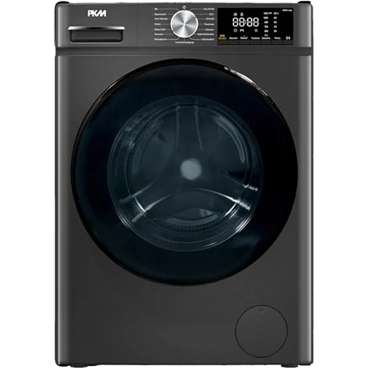 PKM Waschtrockner WT8+5ADG, 8 kg Waschen, 5 kg Trocknen, LED-Display, 15 Programme, Energieeffizienzklasse A/D, AquaStop, Kindersicherung – Bild 1