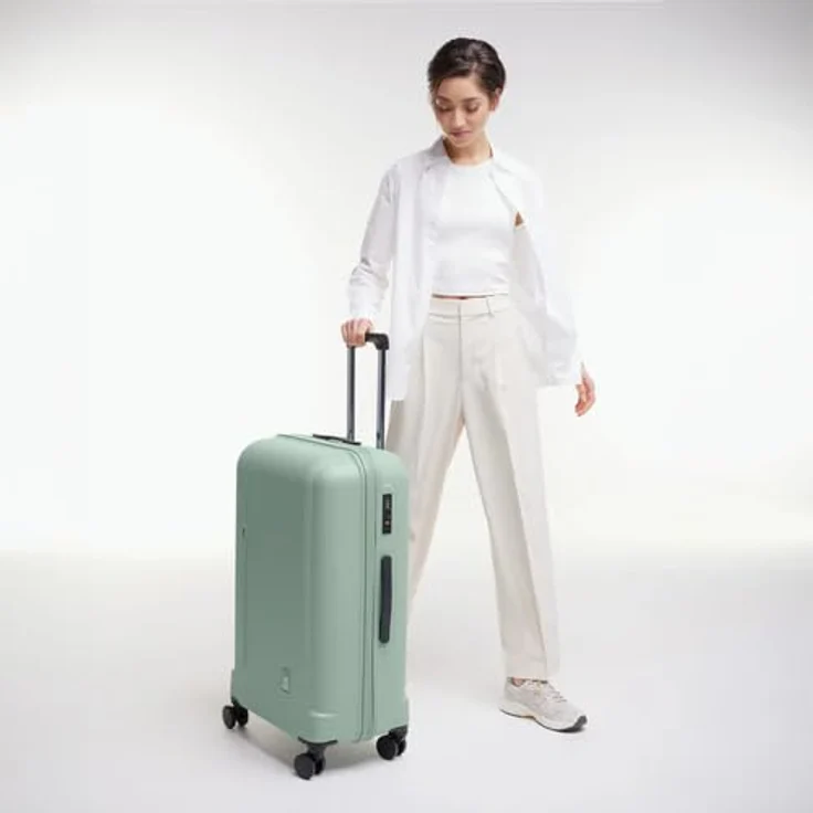 Got Bag Re:Shell 4 Rollen Trolley 78 cm, 100% Polycarbonat, grün, praktische Reisetasche mit optimalem Stauraum – Bild 10