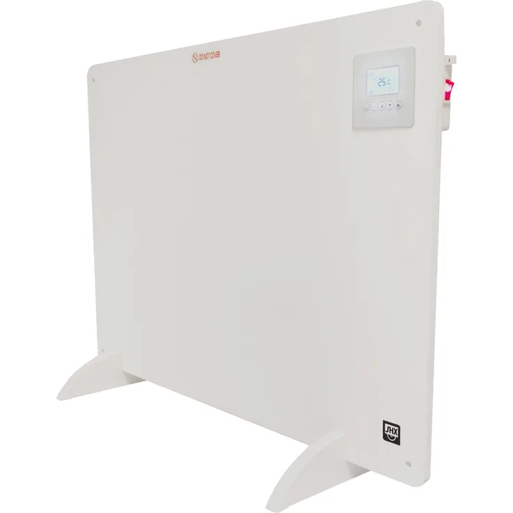 SHX SHXPH550 Keramik Heizpaneel 550 Watt, wand- und standmontierbar, weiß, mit LCD-Display und Timer