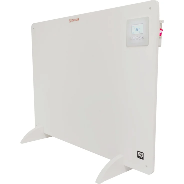 SHX SHXPH550 Keramik Heizpaneel 550 Watt, wand- und standmontierbar, weiß, mit LCD-Display und Timer