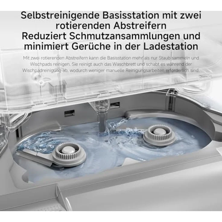 Xiaomi Robot Vacuum 5, Staubsauger-Roboter mit intelligenter Navigation und hoher Saugkraft, schwarz – Bild 10