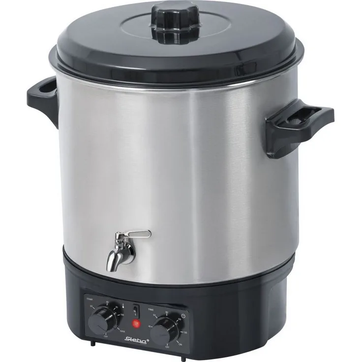 Steba Einkochautomat ER 2 PRO, Edelstahl Einkoch- und Glühweinautomat mit hoher Kapazität