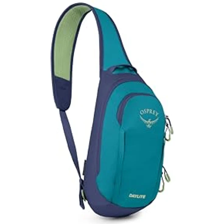 Osprey Daylite Sling Umhängetasche, geräumige Handtasche aus recyceltem PET, 36 cm, blau – Bild 1
