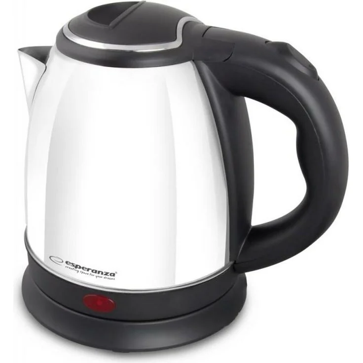 Esperanza Parana EKK128W, Wasserkocher 1,0L mit schnellem Heizelement, kompakt und platzsparend, weiß