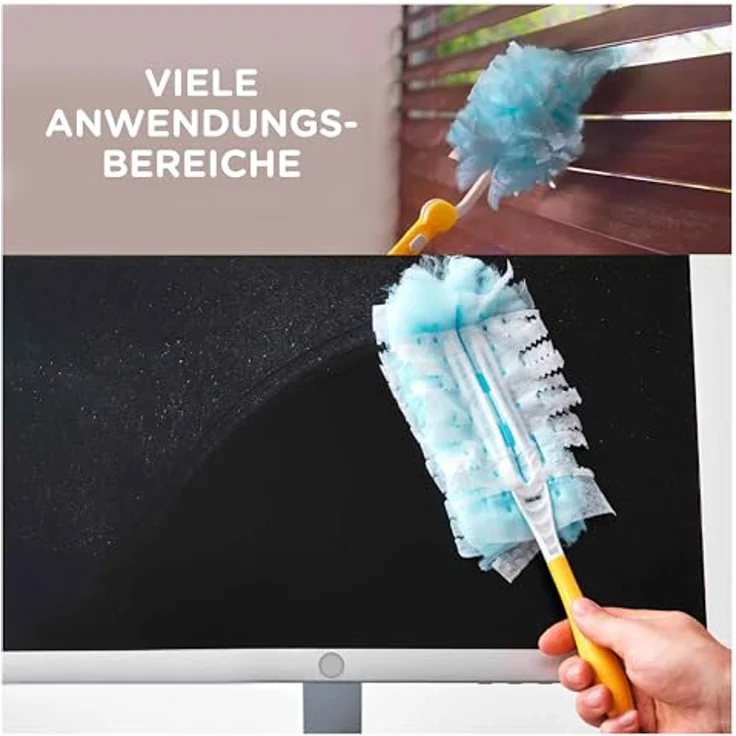 Swiffer Staubmagnet Tücher Nachfüllpackung, 5er Pack (5 x 5 Stück) - Preisvergleich – Bild 2