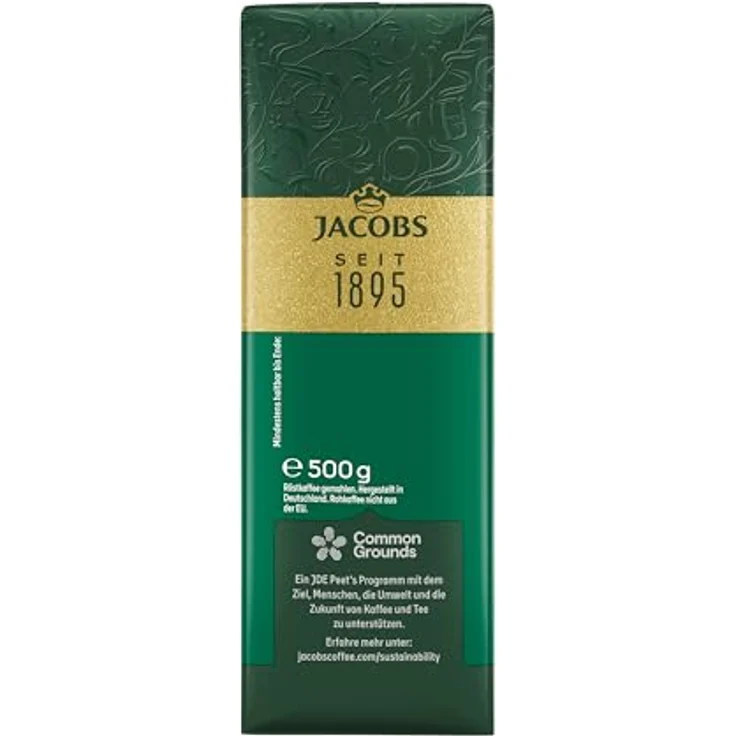 JACOBS Krönung MILD, gemahlener Kaffee aus 100 % Arabicabohnen, milder Geschmack, 500 g – Bild 5