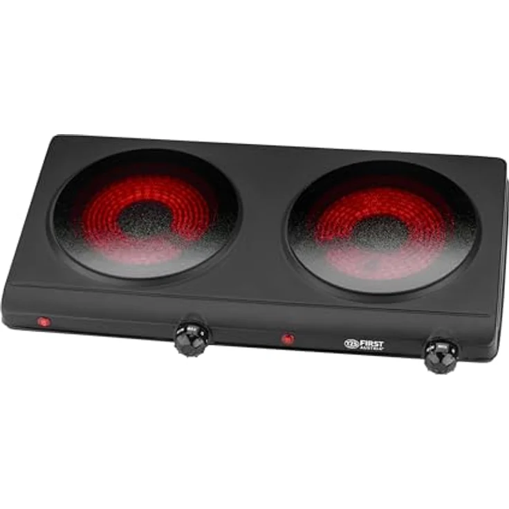 TZS First Austria 2500 Watt Infrarot Kochplatte mit 2x 19 – Bild 2