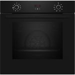 Neff B1CVD0AK3, N 30 Einbau-Backofen mit Dampfunterstützung, 60 x 60 cm, Schwarz mit kontrastreichem LED-Display