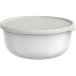 Mepal Lumina Aufbewahrungsbox 3000 ml - White, Mikrowellengeschirr für Kühlschrank, Gefrierschrank, Dampfgarer & Mikrowelle