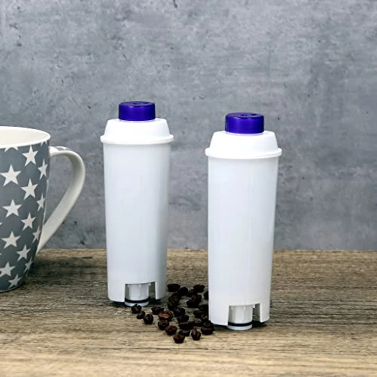 VonBueren Kalk- und Wasserfilter für DeLonghi Kaffeevollautomaten, 5 Filter zur Verlängerung der Lebensdauer, schraubbar, kompatibel mit Combi / ECAM / Espresso / Magnifica / Prima Donna – Bild 2