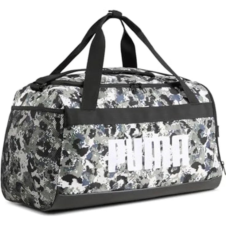 PUMA Sporttasche Challenger 35L, kompakte Sporttasche mit Allover-Print und verstellbarem Schulterriemen, für Erwachsene