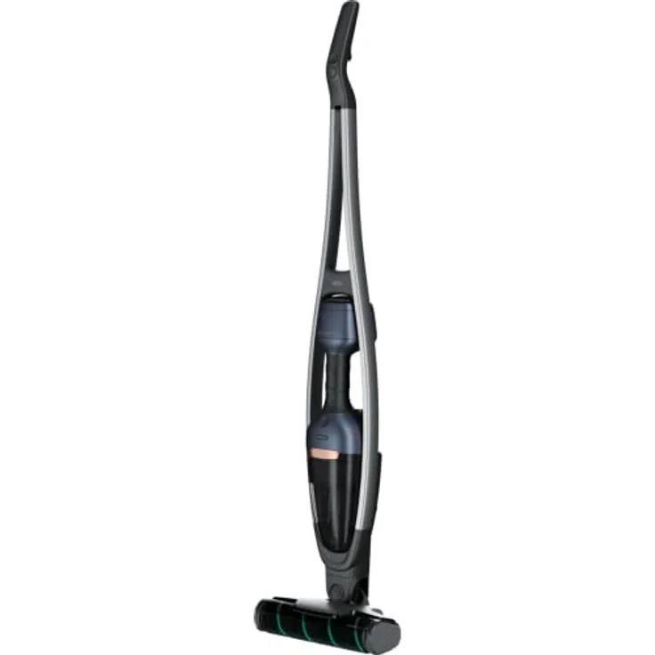 AEG QX9-1-P5IB Handstaubsauger, 55 min Akkubetrieb, freistehend, schonende Power-Softrolle, LED-Frontlicht, Indigo Blue – Bild 2