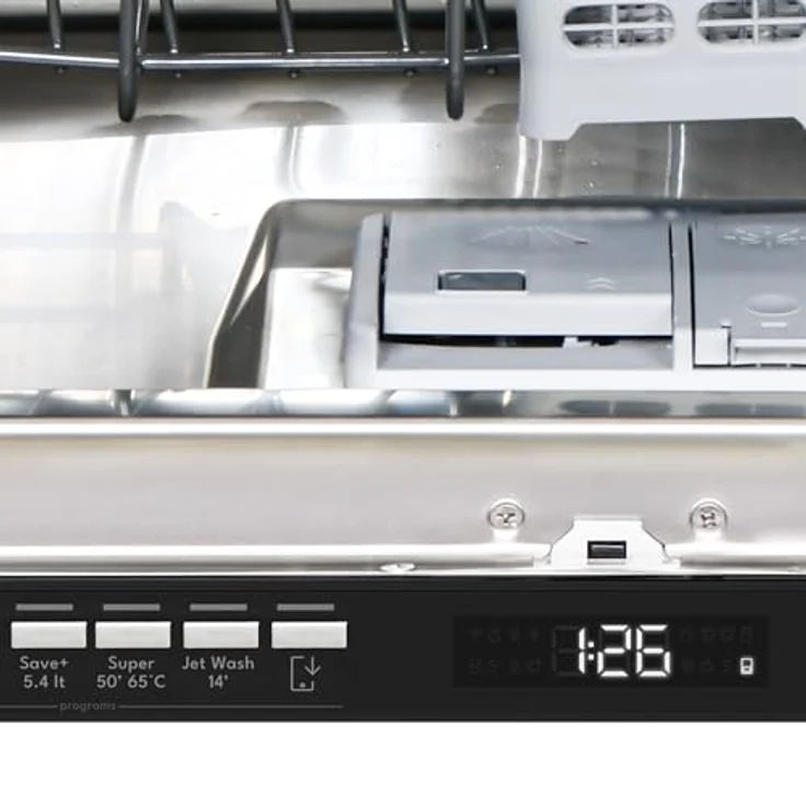 MOCTOR DWV70014A Geschirrspüler vollintegrierbar, 14 Gedecke, Wifi, Aquastop, Edelstahl, 42 dB – Bild 5
