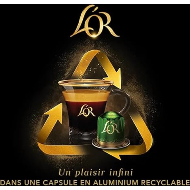 L'OR Kaffeekapseln Espresso Ristretto, 100 Nespresso – Bild 5