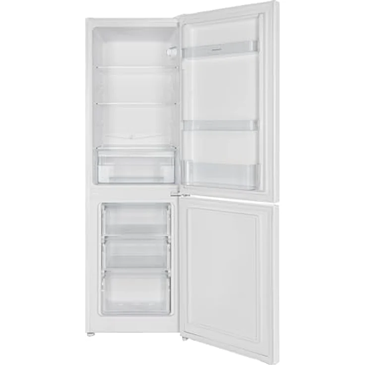 Respekta Savo Stand Kühl-Gefrierkombination KG144-52, 144 cm freistehend, weiße 4-Sterne Gefrierfach, 157 L Nutzinhalt, Schnellkühl- und Schnellgefrierfunktion – Bild 2