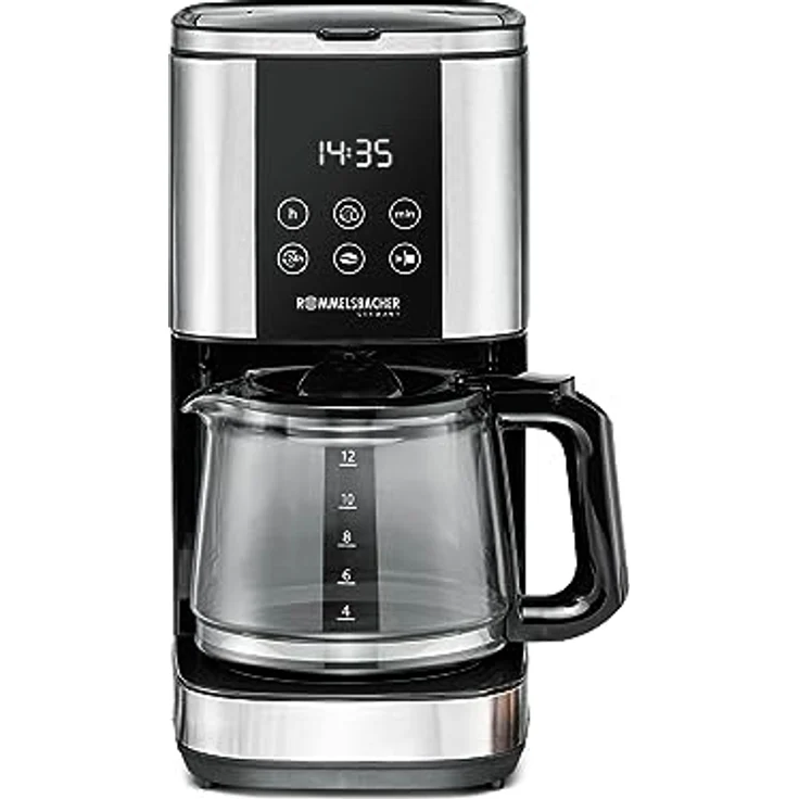 Rommelsbacher FKM1000, Filterkaffeemaschine, Schwarz – Bild 1