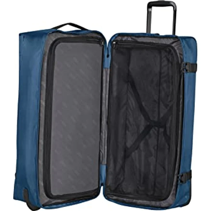 American Tourister Koffer Urban Track, Blau, 84 l, M - Entwickelt für Abenteurer, mit integrierten Rädern, elastischen Kreuzbändern und TSA-Kombination – Bild 4