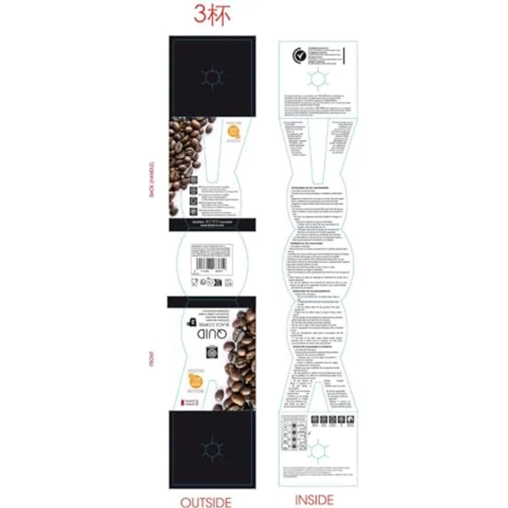 Quid Espressokocher Black Coffee für Induktion 3 Tassen – Bild 5