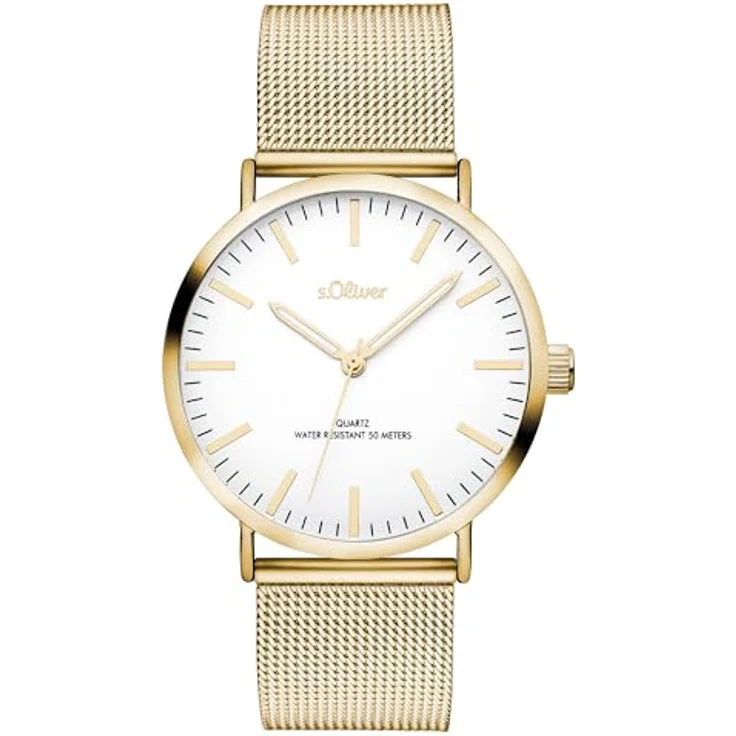 s.Oliver Damen Uhr Armbanduhr Edelstahl SO 3238 MQ – Bild 2