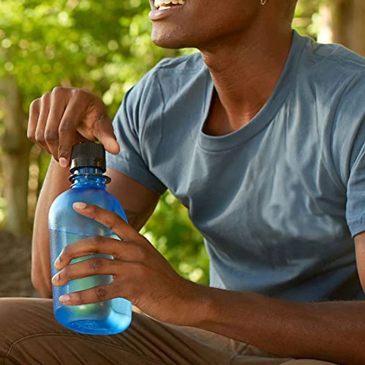 Nalgene WH Sustain Trinkflaschen Blau 1,5 L – Bild 3
