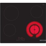 Bosch PKF611BB8H Ceranfeld, 4 Flammig, Schwarz, TouchSelect-Bedienfeld, 17 Einstellpositionen