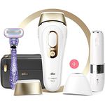 Braun Silk-expert Pro IPL PL5149, Licht-Haarentferner mit 10 Intensitätsstufen, Gleitfunktion und inklusive Venus Swirl Rasierer