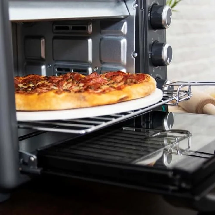 Cecotec 03818 Kleinbackofen, 1500 W, 26 L mit Ober- und Unterhitze sowie Heißluft, schwarz – Bild 4