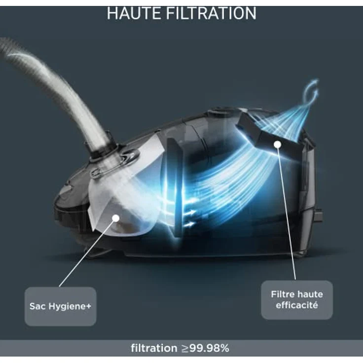 Rowenta RO3172EA, Staubsauger mit Tasche, blu – Bild 5