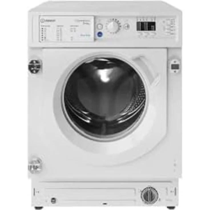 Indesit BIWDIL861485EU, Waschtrockner 8/6 kg mit 1400 U/min, induktionsfähig, 60 cm, weiß