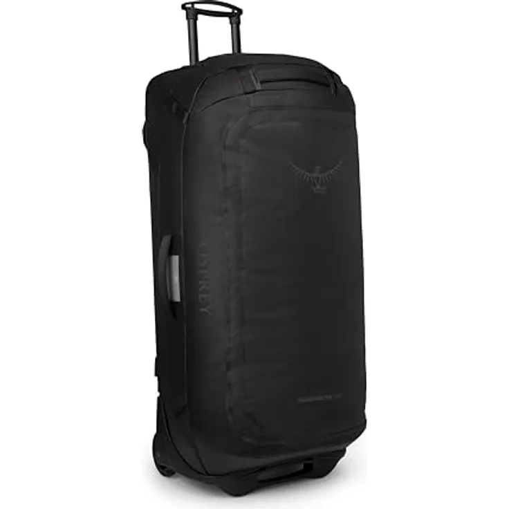 Osprey Transporter Wheeled Duffel 120, robuster Koffer mit 120 l Volumen, wasserfestem NanoTough™-Gewebe, schwarz
