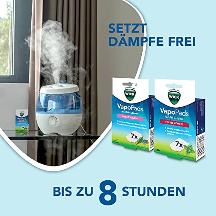 Wick SweetDreams - Luftbefeuchter mit Lichtprojektion WUL575E – Bild 4