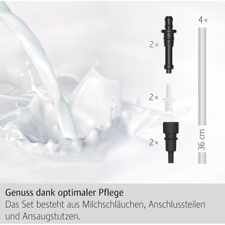 Jura 24115 Zubehörset für Milchsystem HP1 transparent – Bild 2