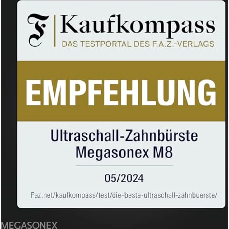 Megasonex flat medium, für Megasonex Ultraschallzahnbürsten, 2er-Pack – Bild 2