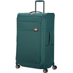 Samsonite Airea - Spinner L, erweiterbarer, Koffer, 78 cm, 111.5/120 L, Blau (Northern Blue/Orange)