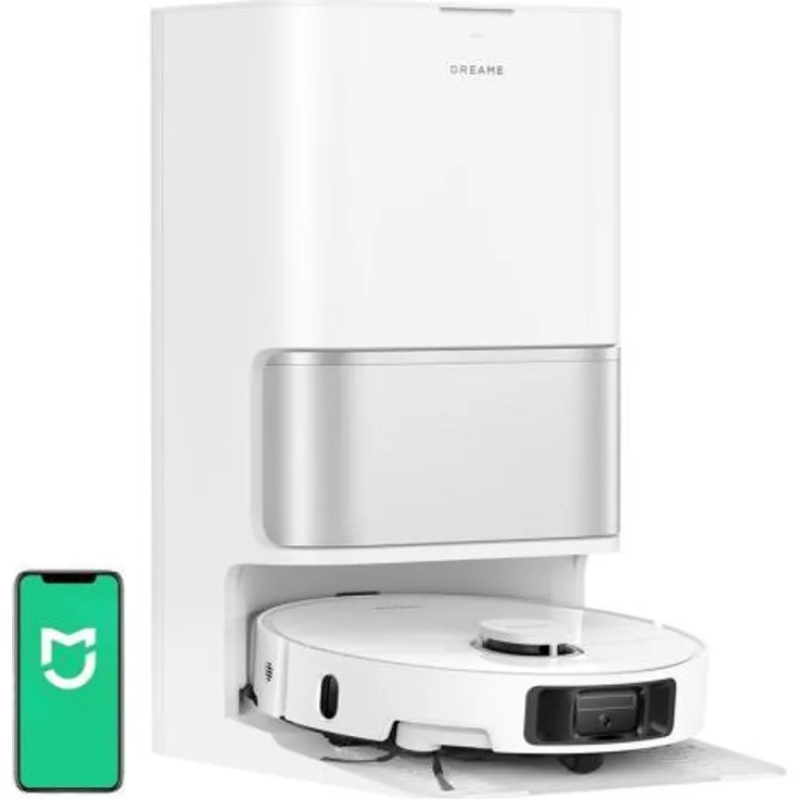 Xiaomi VACUUM CLEANER ROBOT L10S/ULTRA GEN3 RLL53SE-WH DR, Roboterstaubsauger mit 25.000 Pa Saugkraft, selbstreinigender Dockingstation und App-Steuerung, weiß