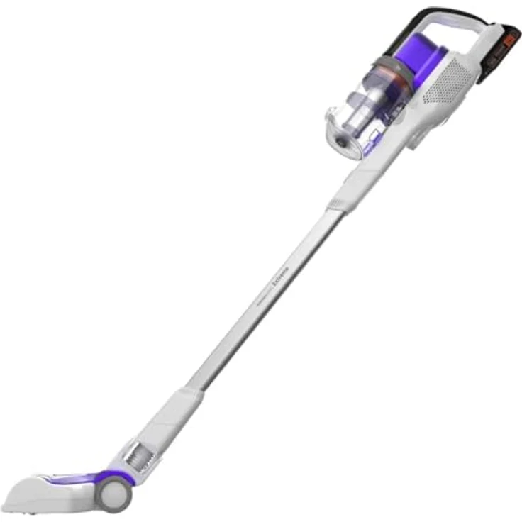 Black & Decker BHFEV1825CP Handstaubsauger, 72 min Akkubetrieb, weiß-lila – Bild 3