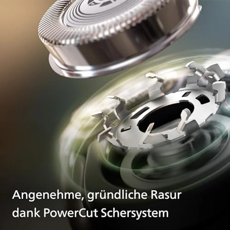 PHILIPS Shaver Series 3000X, Elektrischer Nass- und Trockenrasierer für Männer in Himmelblau, SkinProtect-Technologie, ausklappbarer Bartschneider – Bild 3