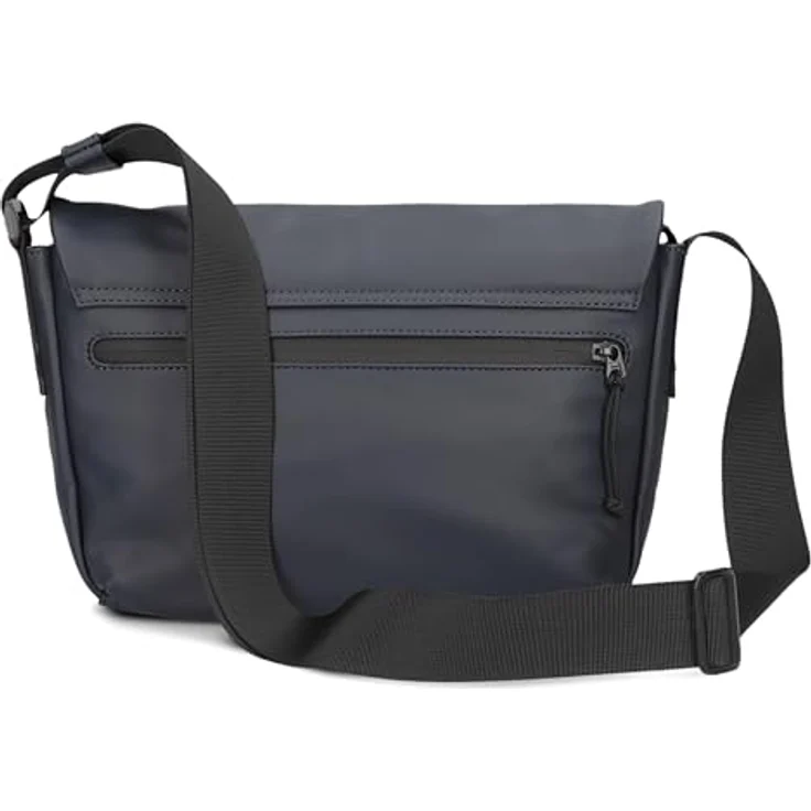 ZWEI Umhängetasche Cargo CA60, robuste Messenger Bag aus lösungsmittelfreiem Kunstleder, schwarz, 32 x 11 x 20 cm – Bild 5