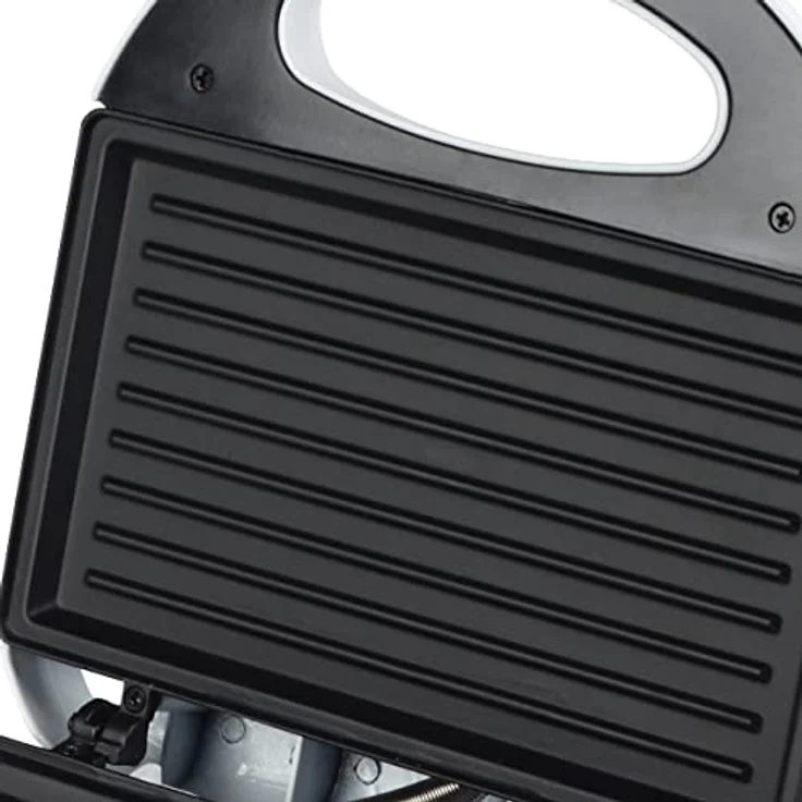 Tristar Sandwichmaker SA-3050, Kontaktgrill mit Kontrollleuchte, 0,7m Kabellänge, 750 Watt, 22x13cm Grillfläche, antihaftbeschichtet – Bild 3